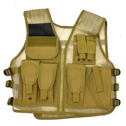 Chaleco táctico con ventilación – Transporte oculto para airsoft y Nerf