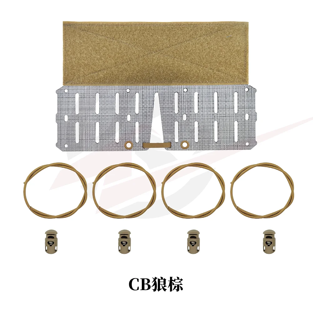 Adaptador placa base perfil bajo MOLLE para colgar al pecho