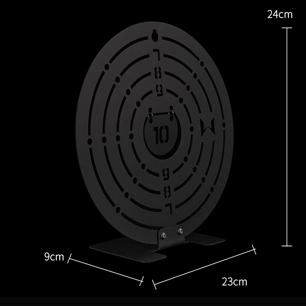 Objetivo de tiro acero inoxidable con anilla para colgar - imagen 2