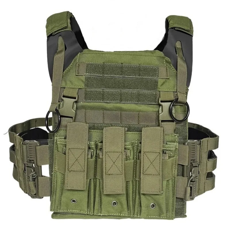 Chaleco táctico camuflaje MOLLE ripstop resistente - imagen 4