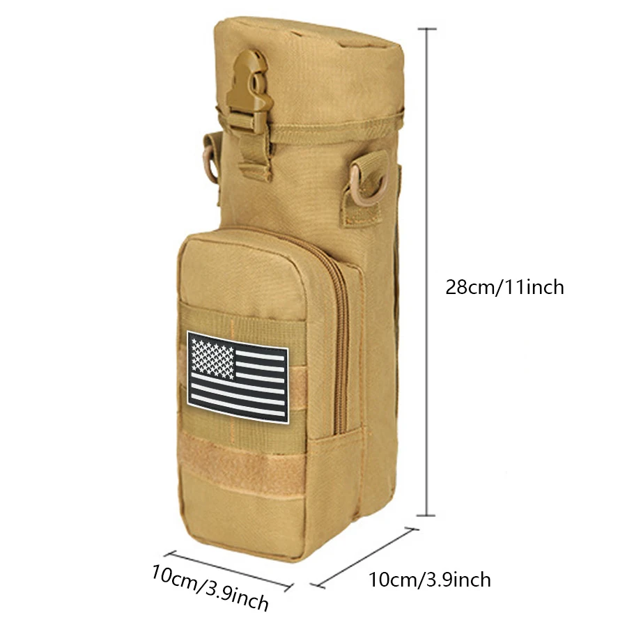 Bolso bandolera con compartimento para botella