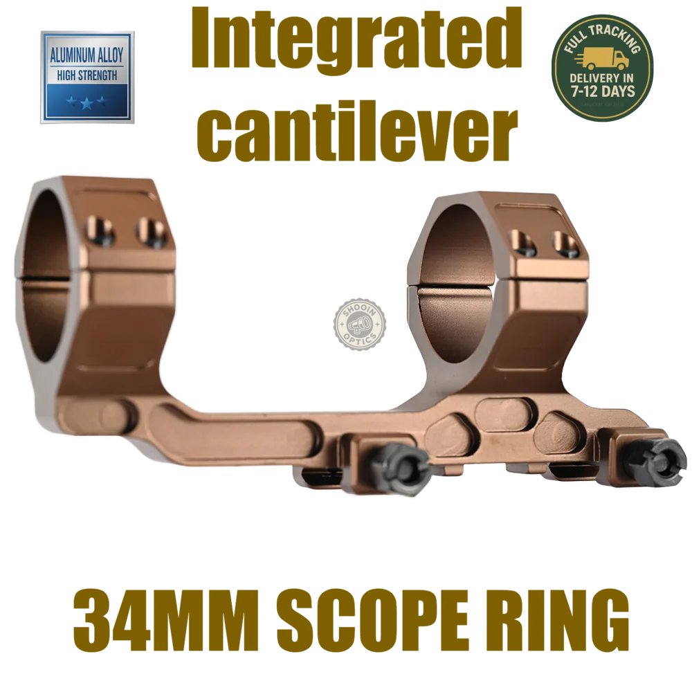 Shooin Optics montura anilla 34mm réflex integrada - imagen 5