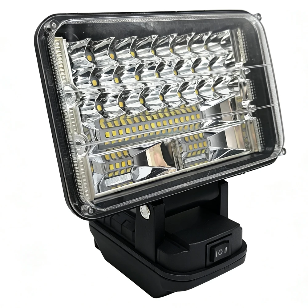 Foco LED portátil inalámbrico compatible con baterías DeWalt de 18 V - imagen 2