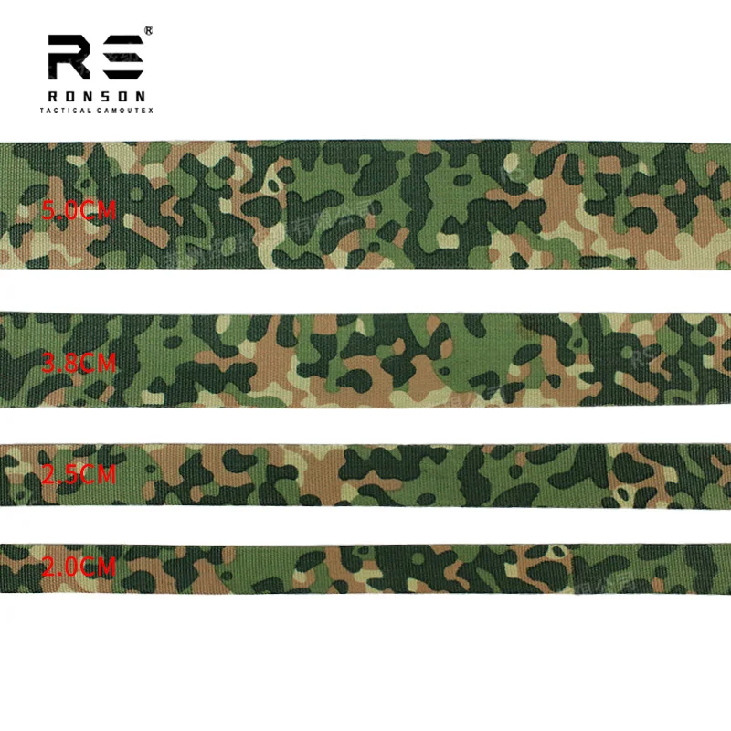 Correas tácticas MOLLE camuflaje DIY para cinturón o bolso - imagen 5