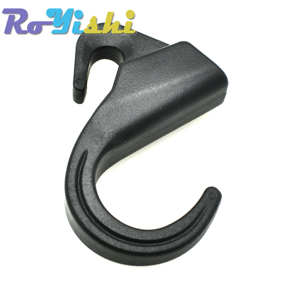 Gancho de presión EDC para correa y paracord negro, camping - imagen 5