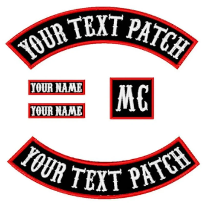 Parche bordado personalizado planchar o coser basculante para tela - imagen 3