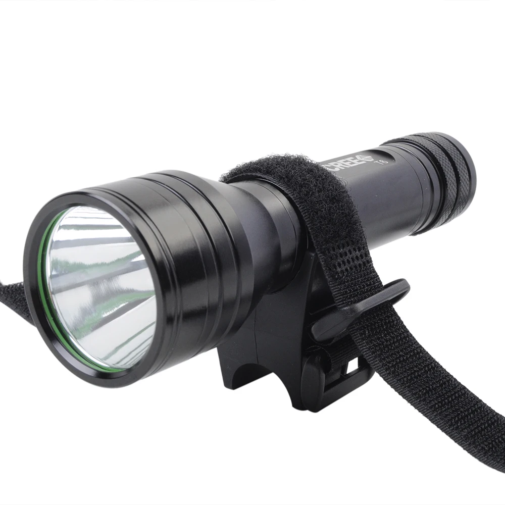 Soporte Velcro para linterna LED de bicicleta - Montaje táctico - imagen 4