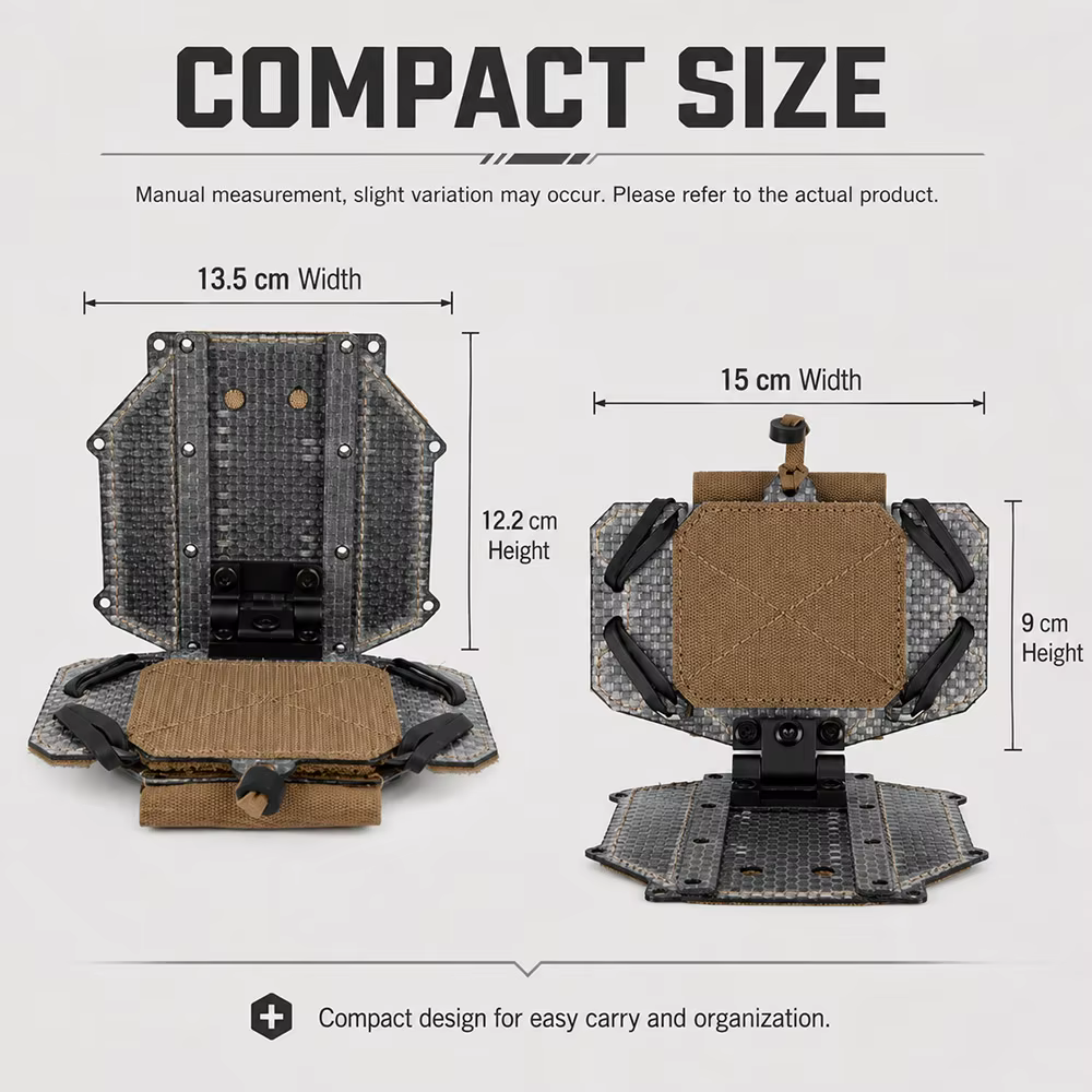 Soporte táctico EUD oculto para móvil con altura ajustable - imagen 5
