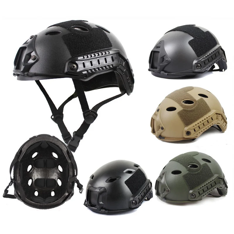 Casco táctico FAST MH PJ BJ vista frontal