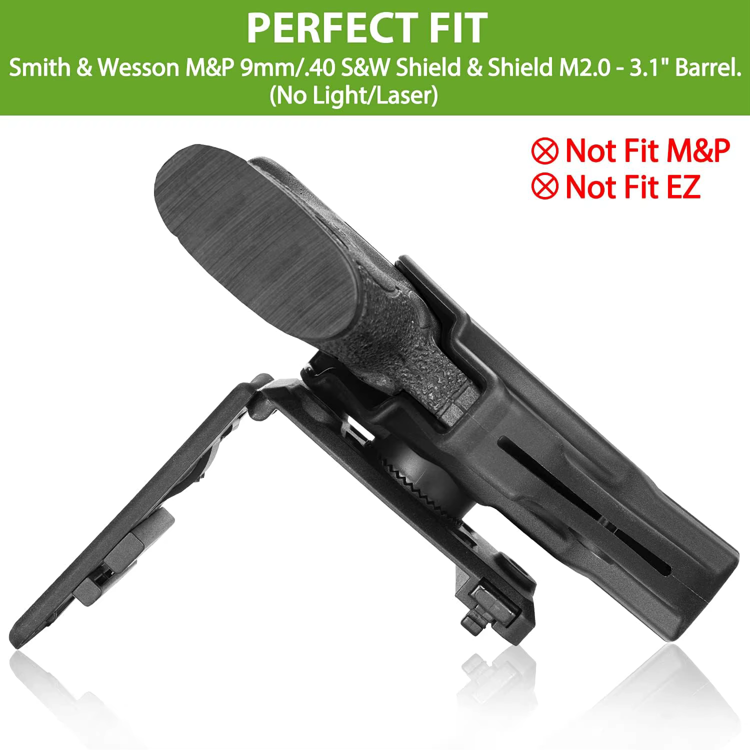 Funda M&P Shield OWB - extracción rápida, 360, mano derecha - imagen 5