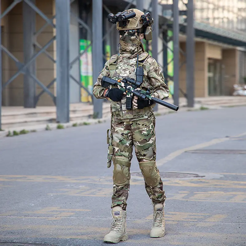 Disfraz táctico militar infantil camuflaje fuerzas especiales