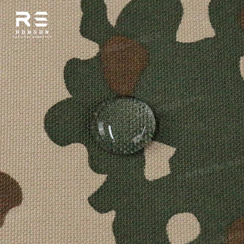 Cordura 500D Flecktarn Desert tejido repelente al agua PU táctico - imagen 5