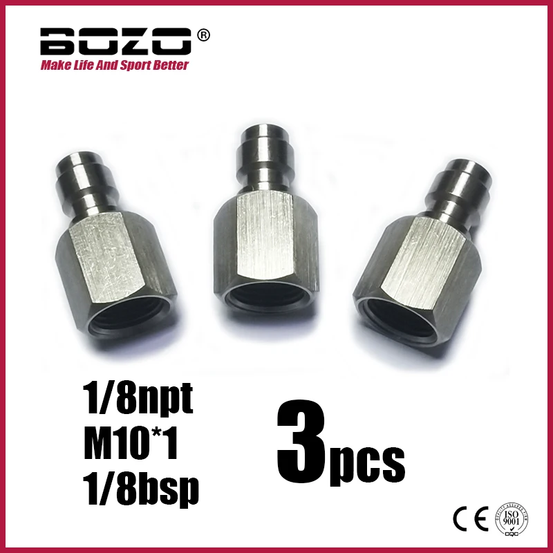 Adaptador acero inoxidable desconexión rápida uso táctico