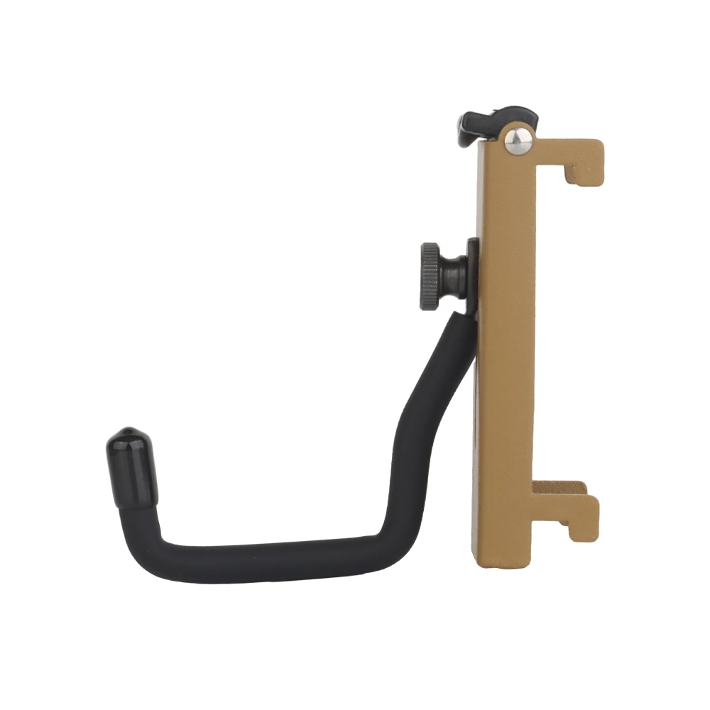 Estante táctico de pared con gancho J para armas y equipo
