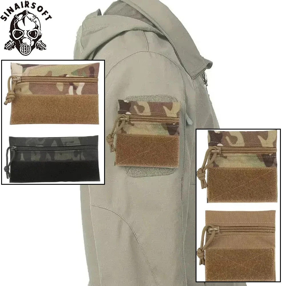 Bolsa táctica compacta de nylon para chaleco con cierre de velcro - imagen 4