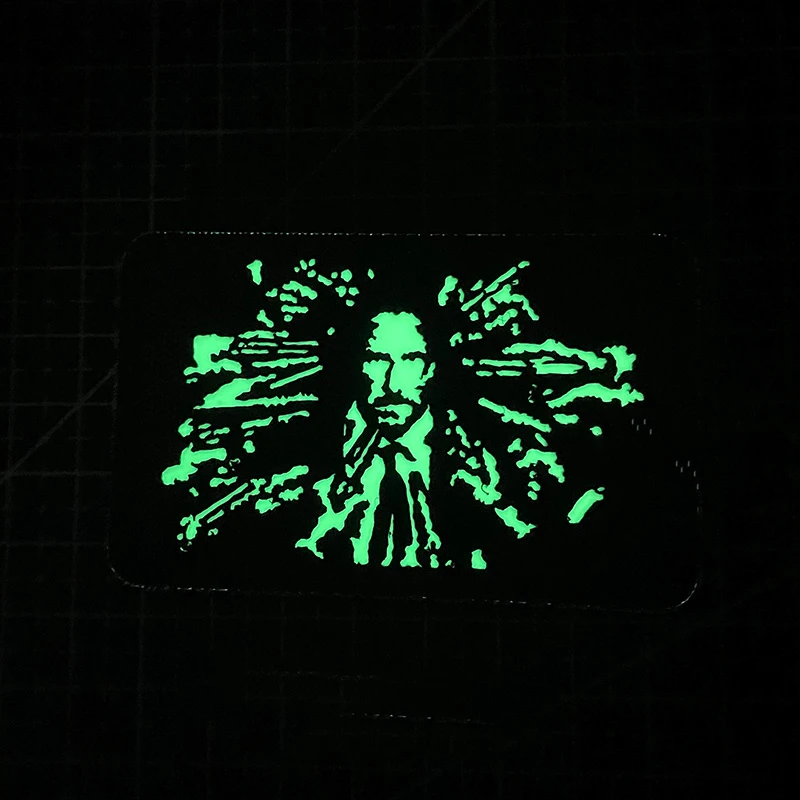 Reeves Parche táctico reflectante en nailón – Visibilidad nocturna - imagen 2
