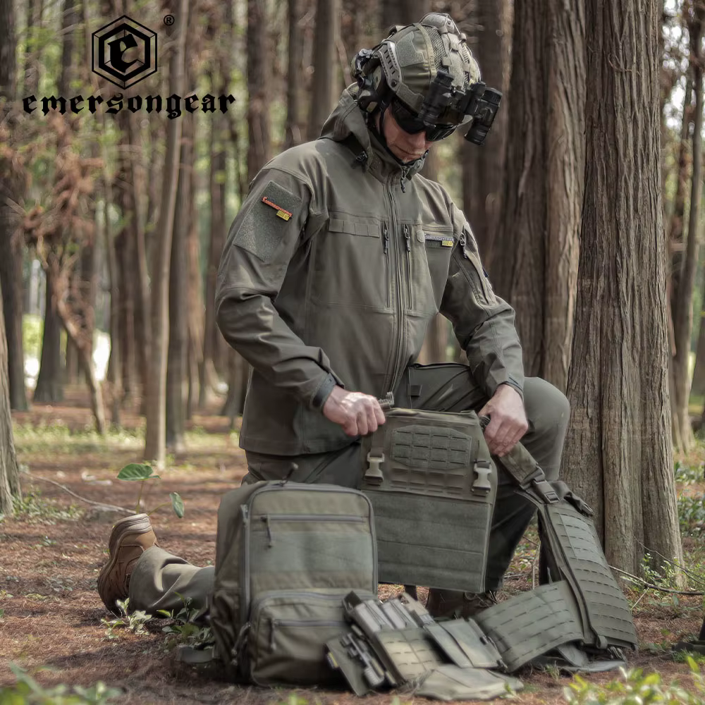 Emersongear chaqueta táctica hombre impermeable transpirable MOLLE - imagen 5