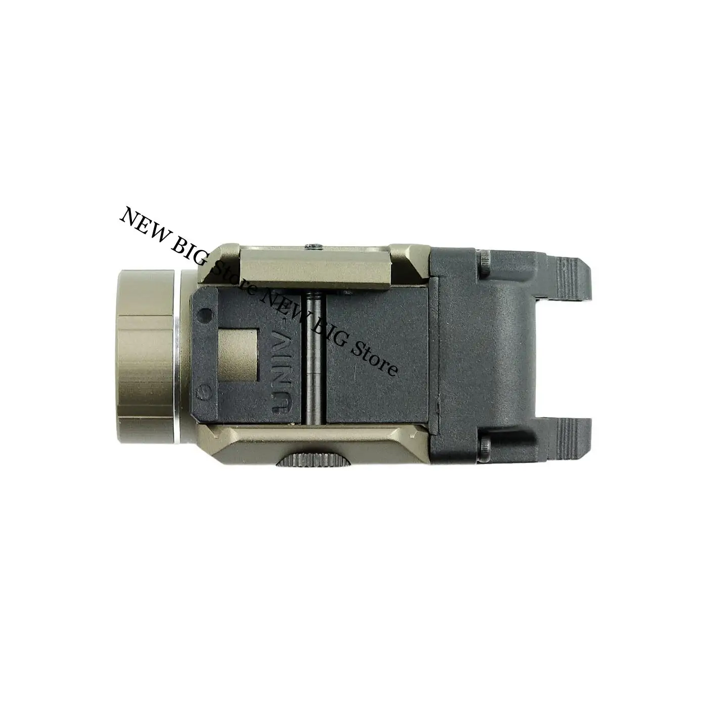 Linterna táctica LED para carril Picatinny, fijación metálica - imagen 3
