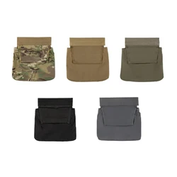 Portaplacas táctico MOLLE para airsoft y caza – Bolsa abdominal