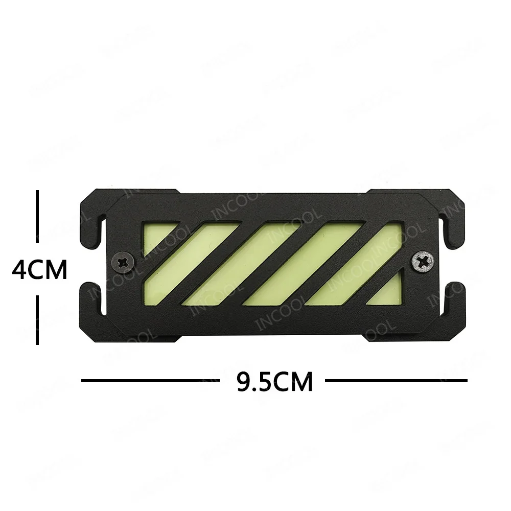 Parches reflectantes nocturnos para chaleco táctico – Seguridad visibility outdoor - imagen 2