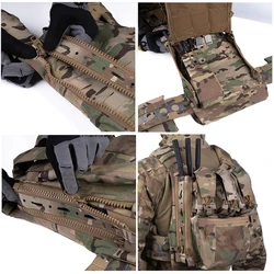 Panel MOLLE modular trasero Ferro con cremallera