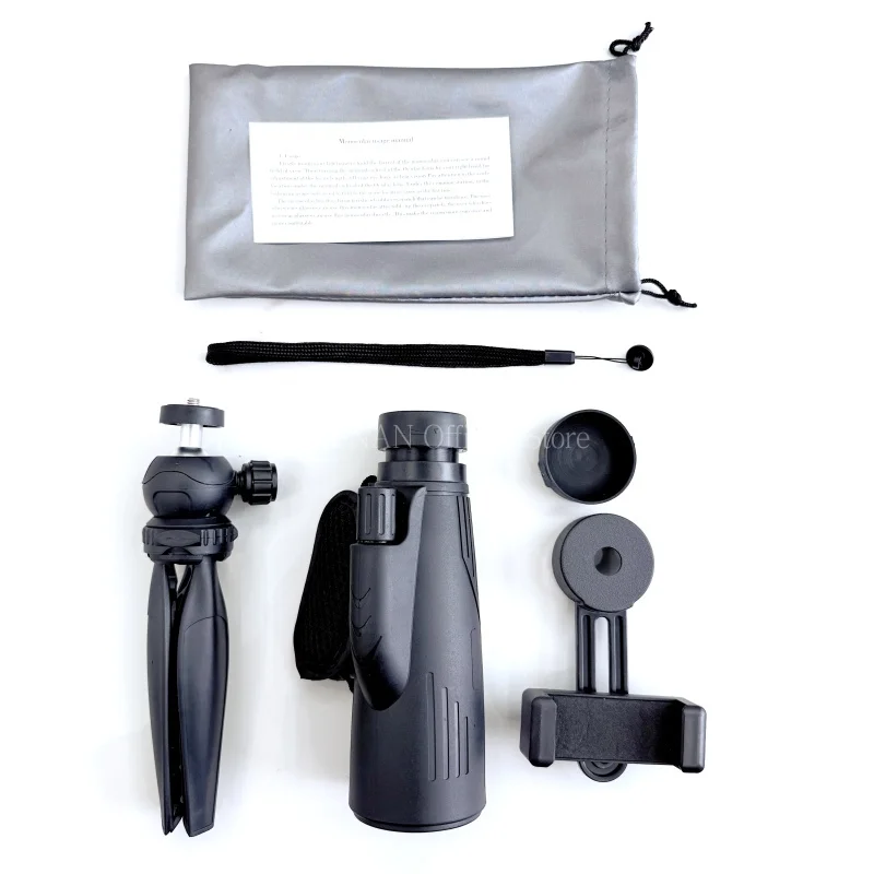 Telescopio plegable de zoom HD para larga distancia