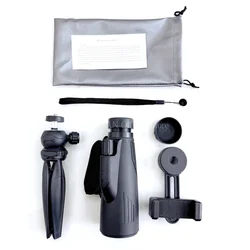 Telescopio plegable de zoom HD para larga distancia