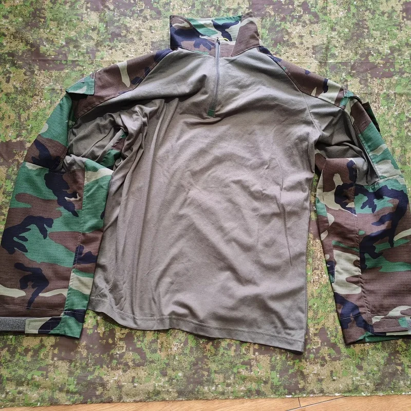 Camiseta táctica WL de nailon y algodón transpirable ligera