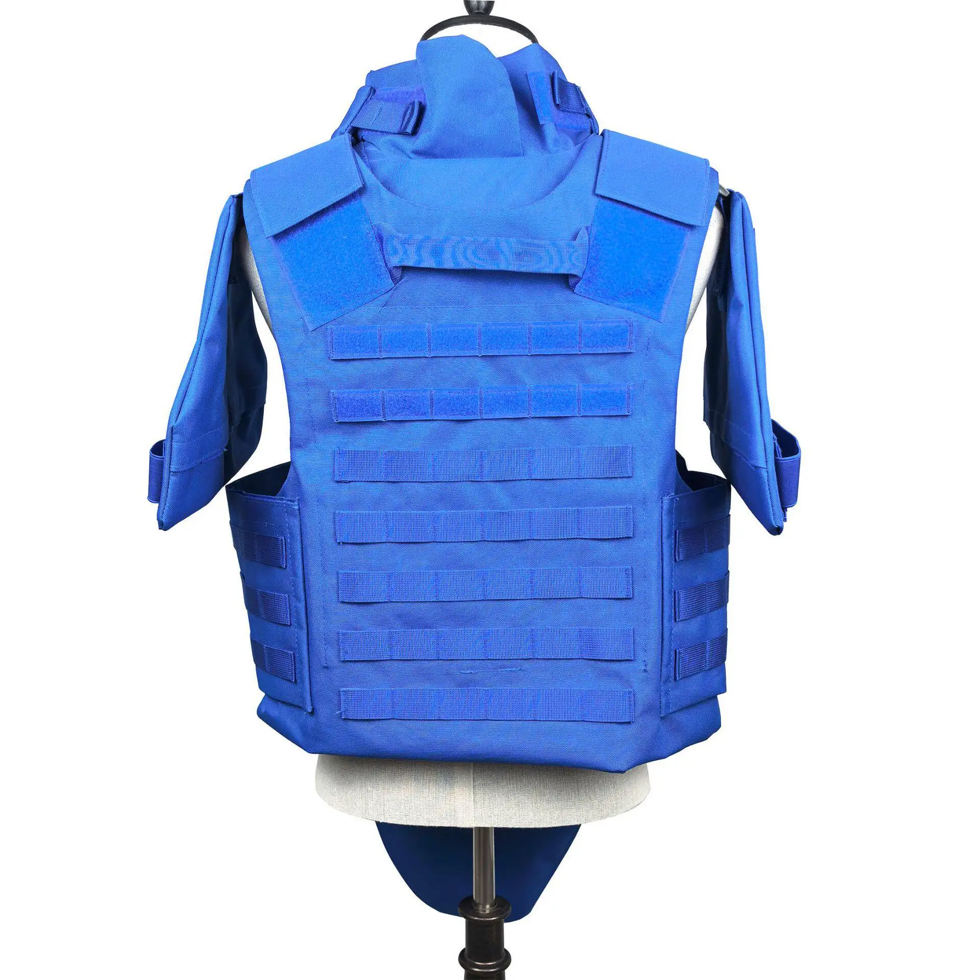 Chaleco antibalas NIJ IIIA con cinta azul, protección integral - imagen 5