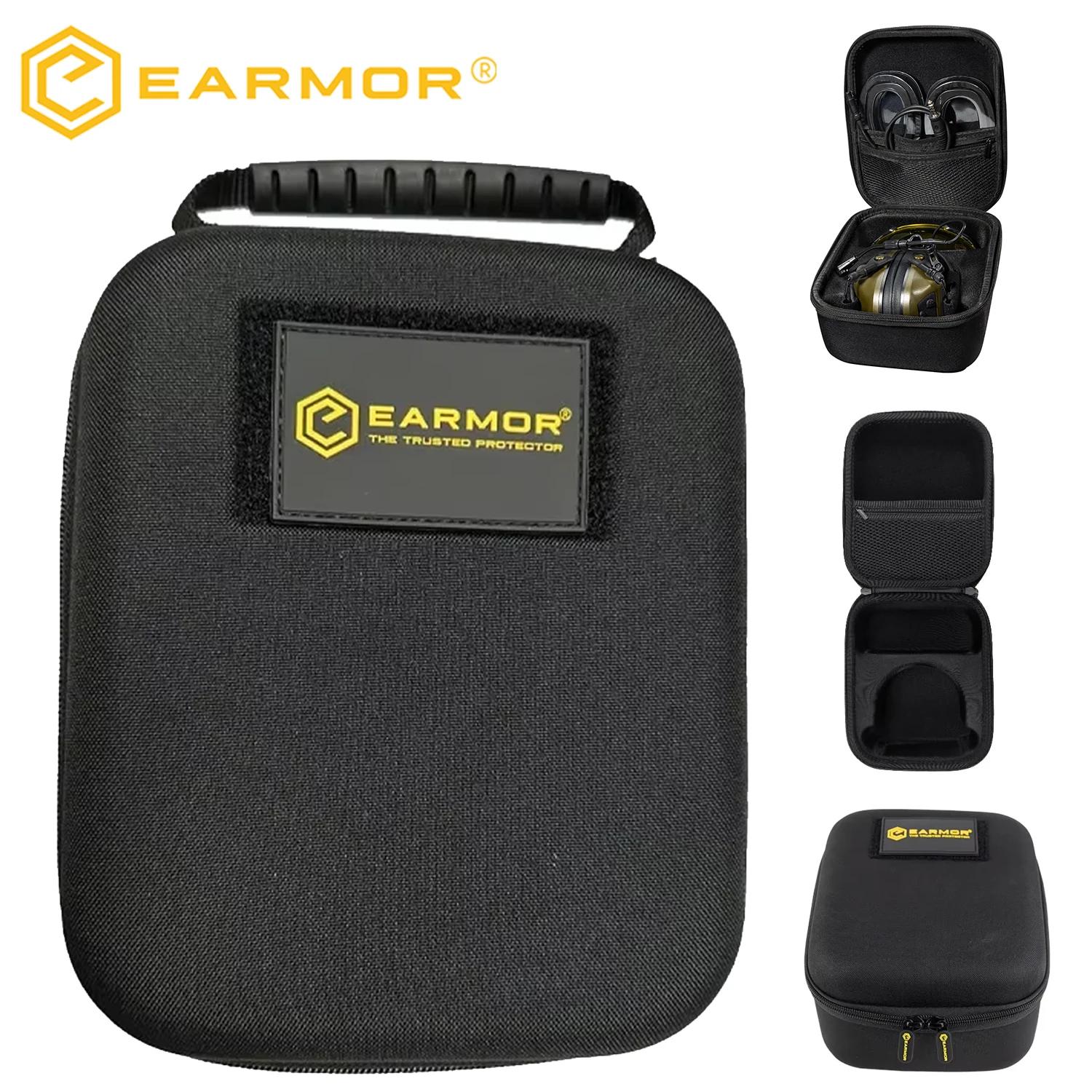 Funda rígida EARMOR para protectores auditivos M31 M32 – Estanca a prueba de golpes