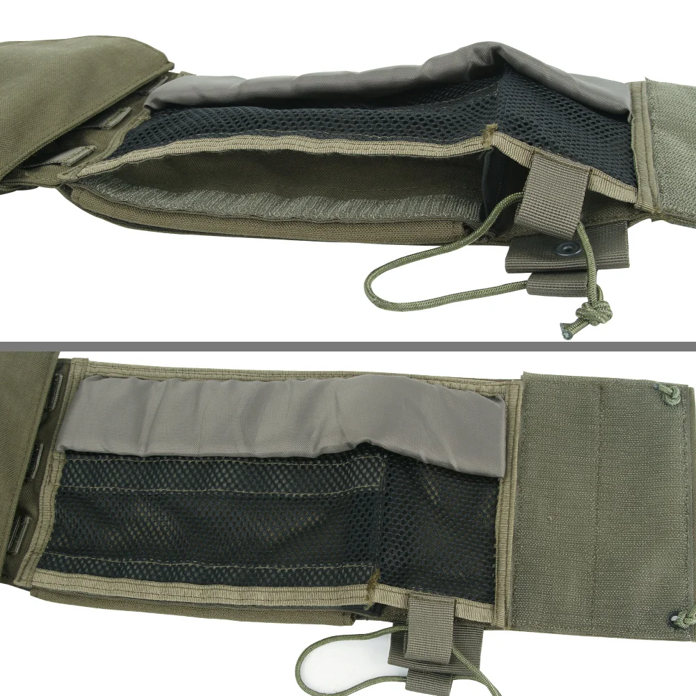 Chaleco táctico portaplacas con bolsa cargadores para airsoft - imagen 4