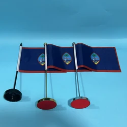 Bandera nacional de Guam para escritorio, poliéster resistente