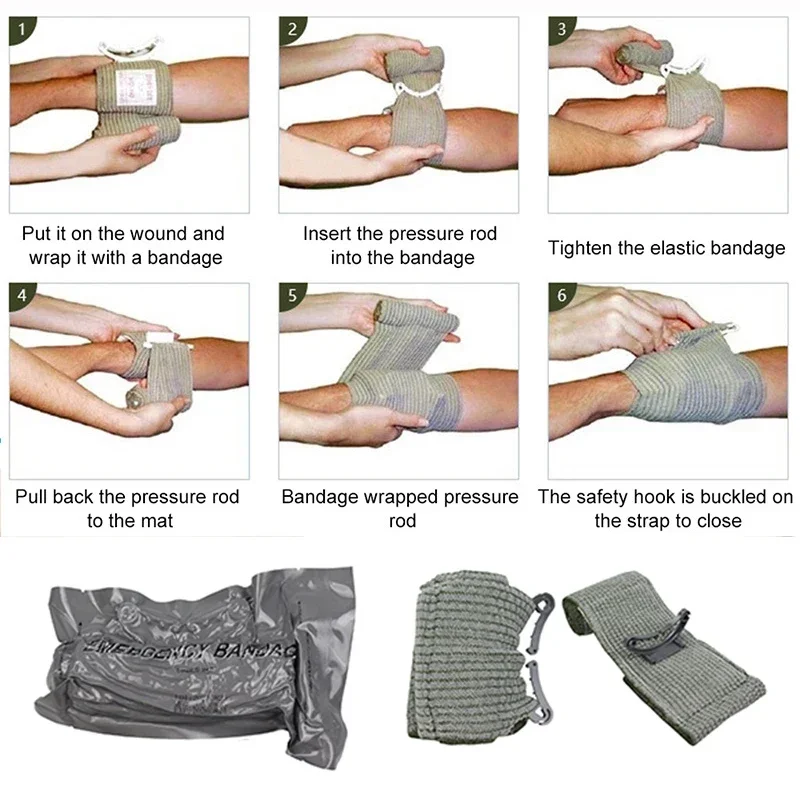 Kit de trauma de emergencia para exteriores