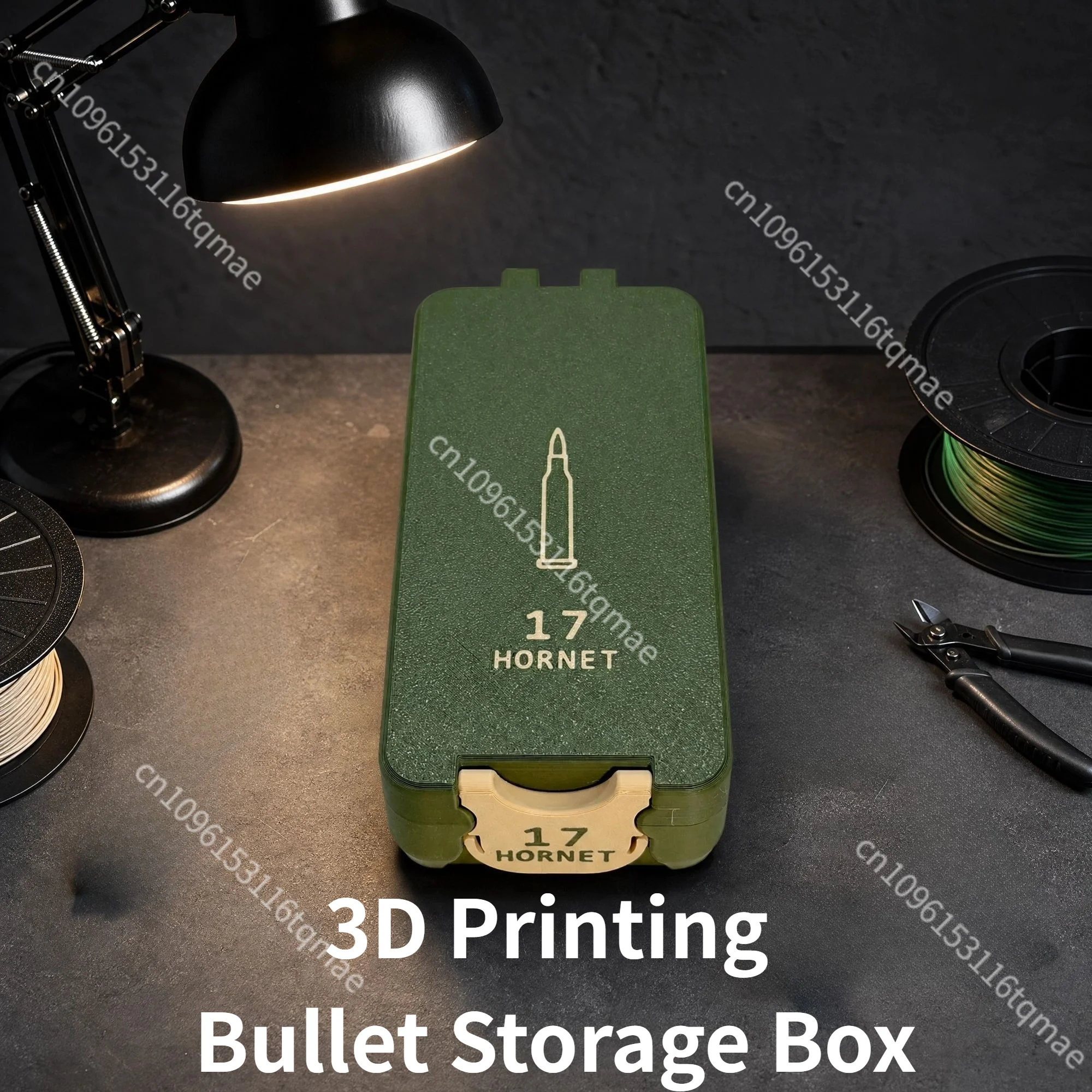 Caja de munición 17 Hornet y .357 SIG para campo de tiro - imagen 4