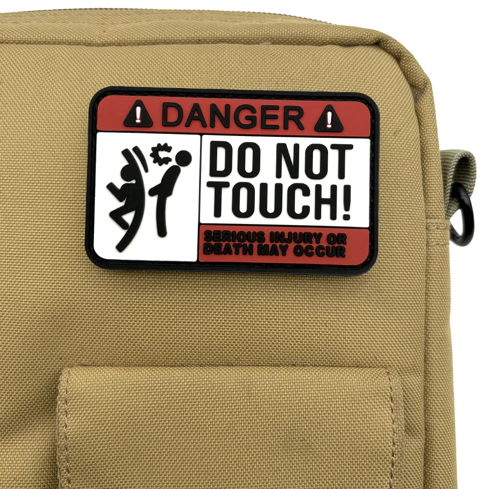 Parche táctico PVC con gancho y bucle para mochila militar y ropa - imagen 4