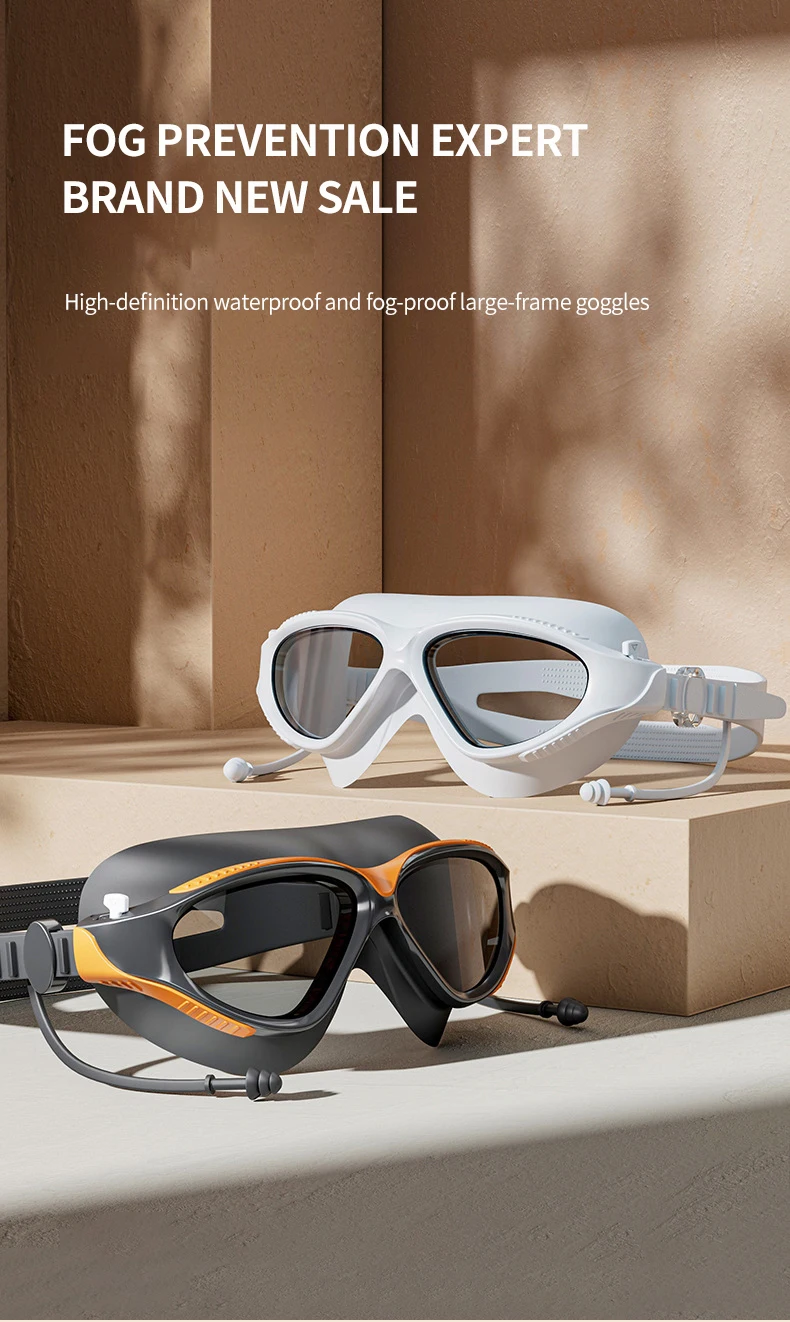 Detalle del sistema de ajuste de las gafas