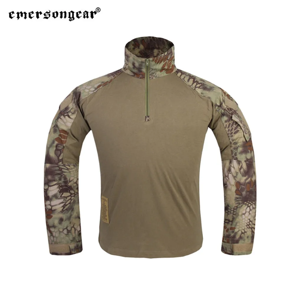 Camiseta táctica Emersongear manga larga camuflaje militar Airsoft - imagen 2