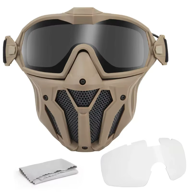 Máscara Airsoft con gafas desmontables y sistema antiniebla - imagen 3