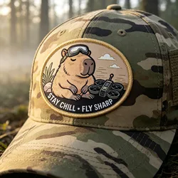 Parches tácticos FPV con velcro y diseños de animales