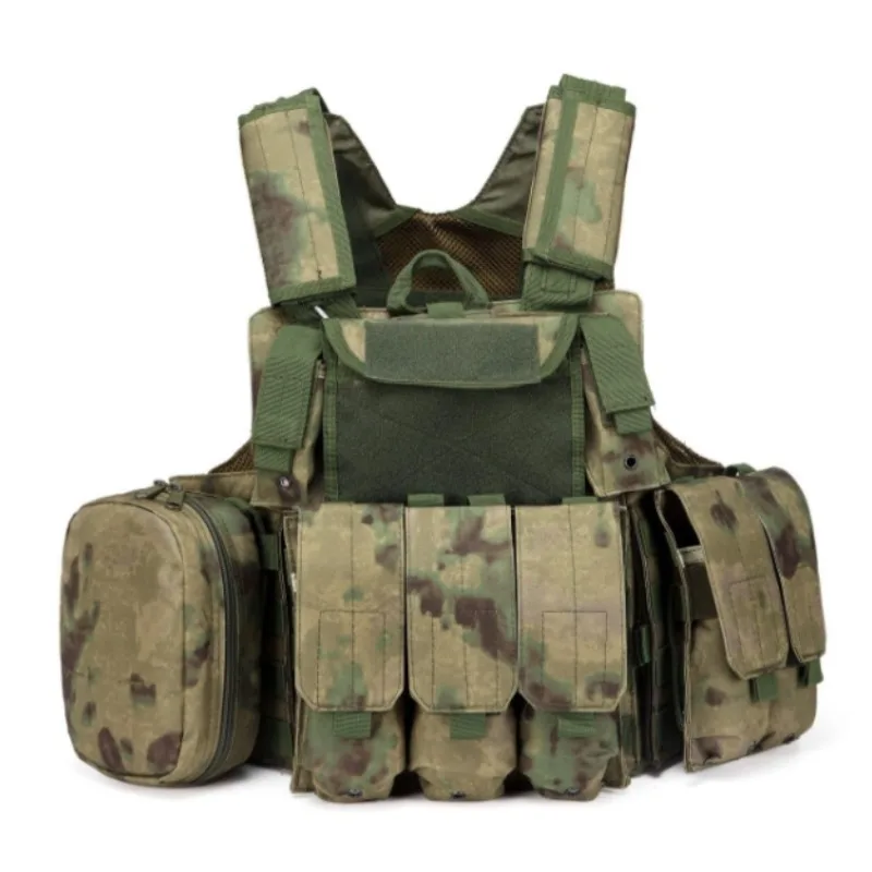 Chaleco táctico combate camuflaje antipuñaladas a prueba de balas