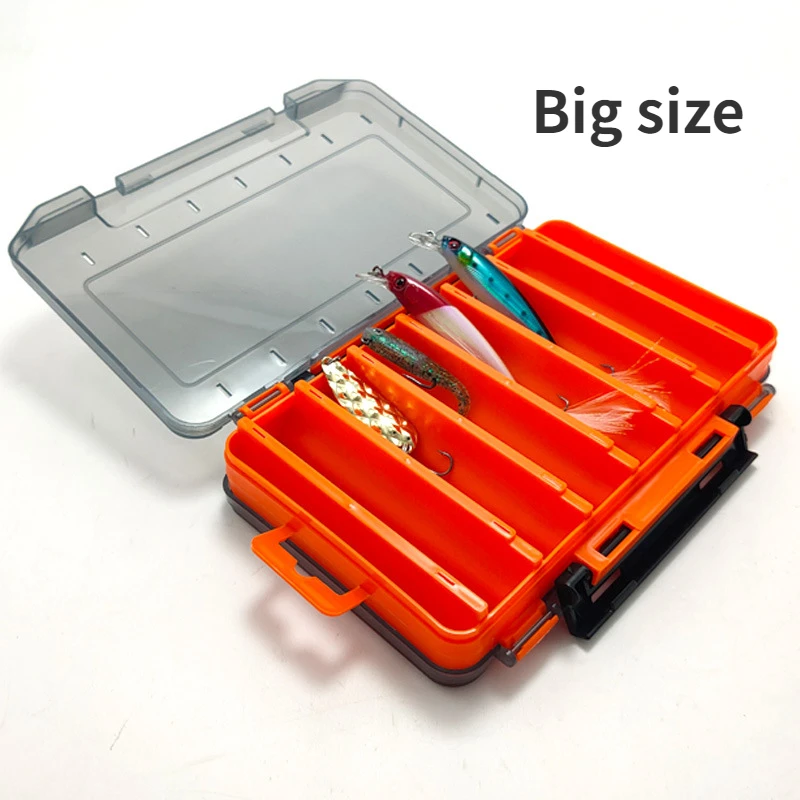 Caja para pesca de señuelos doble cara con compartimentos - imagen 5