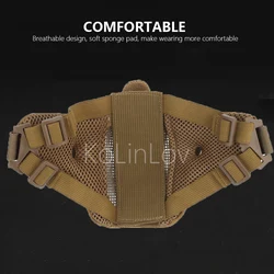 KOLINLOV máscara airsoft protección facial acero