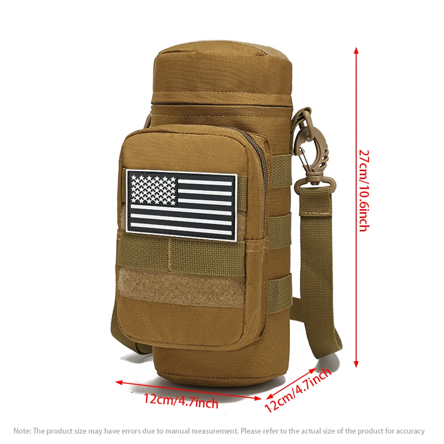 Bolso bandolera para botella con acceso rápido