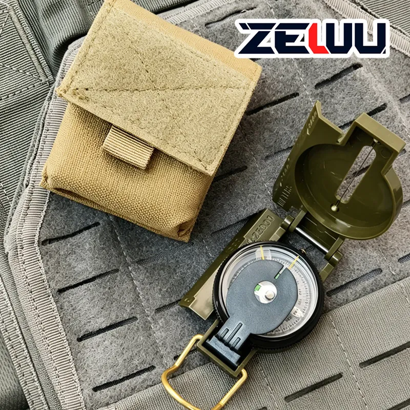 Brújula táctica de precisión para montañismo con funda MOLLE - imagen 5