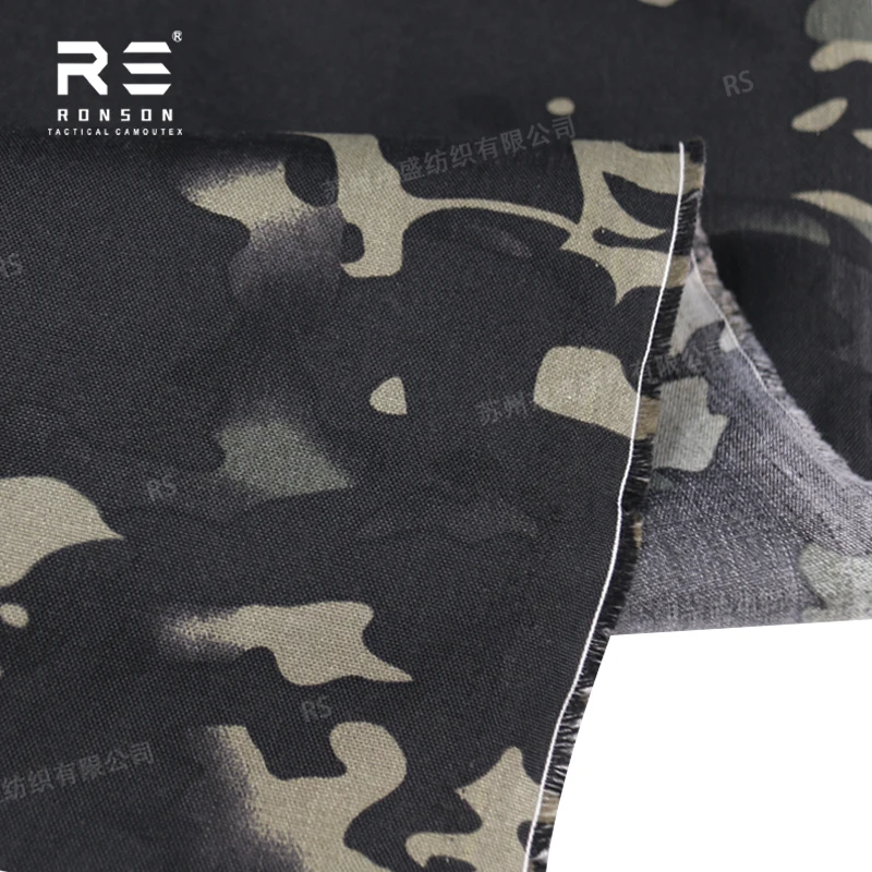 Cordura táctica CP camuflaje nocturno PU impermeable para mochilas - imagen 5