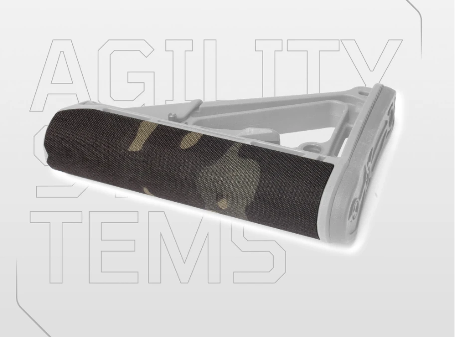 Pegatina camuflaje Tiger Stripe para soporte trasero AS Agile System - imagen 3