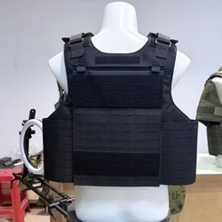 Chaleco táctico ligero liberación rápida multifuncional caza y airsoft
