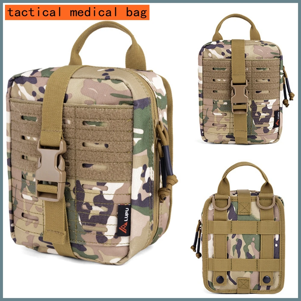 Bolsa IFAK táctica MOLLE vacía – Botiquín portátil primeros auxilios