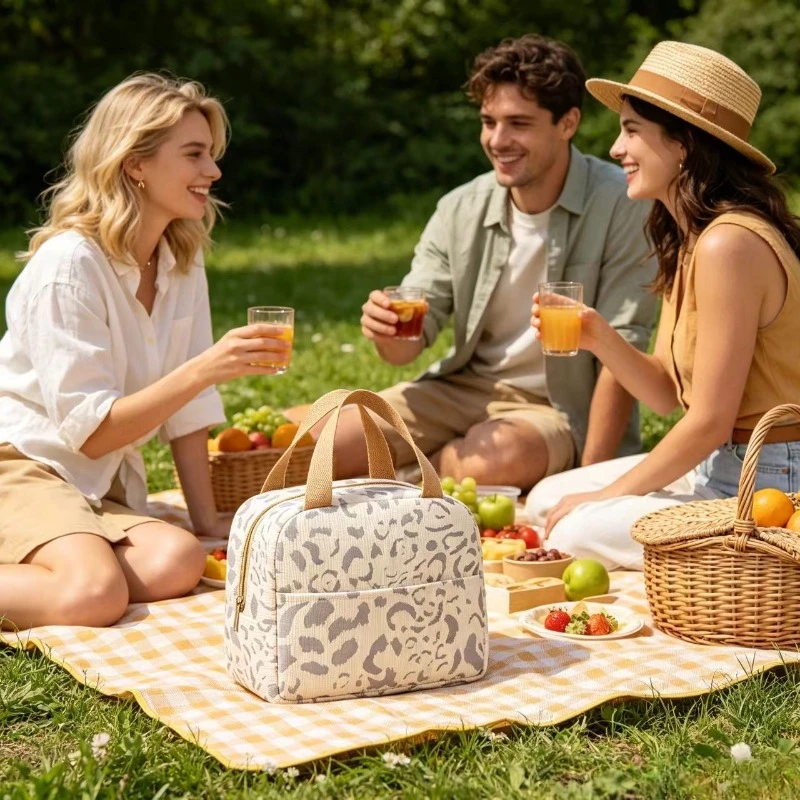 Bolsa térmica Bento para almuerzo y picnic de viaje - imagen 3