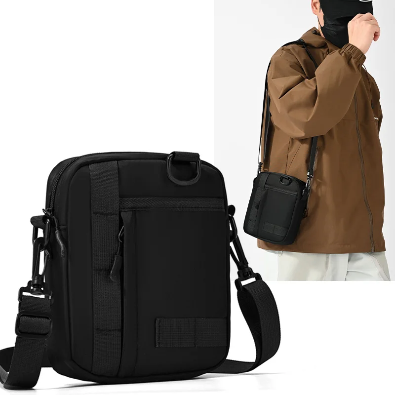 Riñonera MOLLE táctica para hombre con bandolera y teléfono - imagen 2